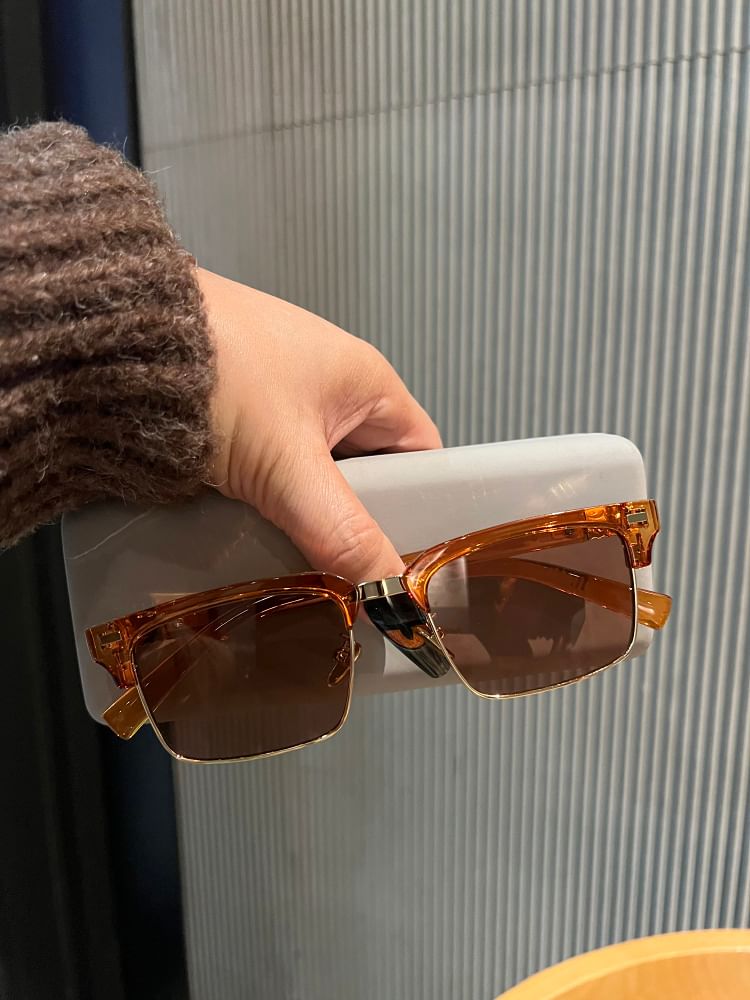 Vintage Frame Sunglasses Metal