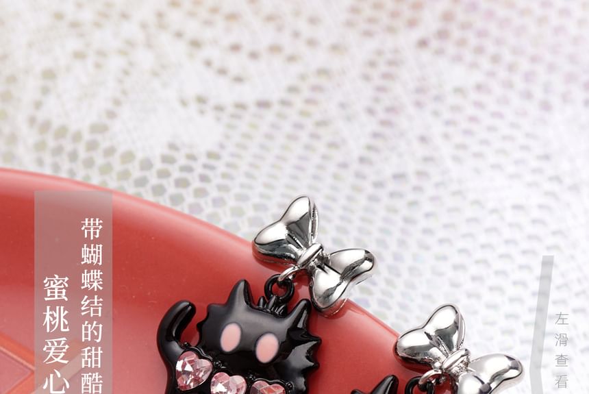 / Cuff Stud Cat Block Sterling Ear Silver Color Earring