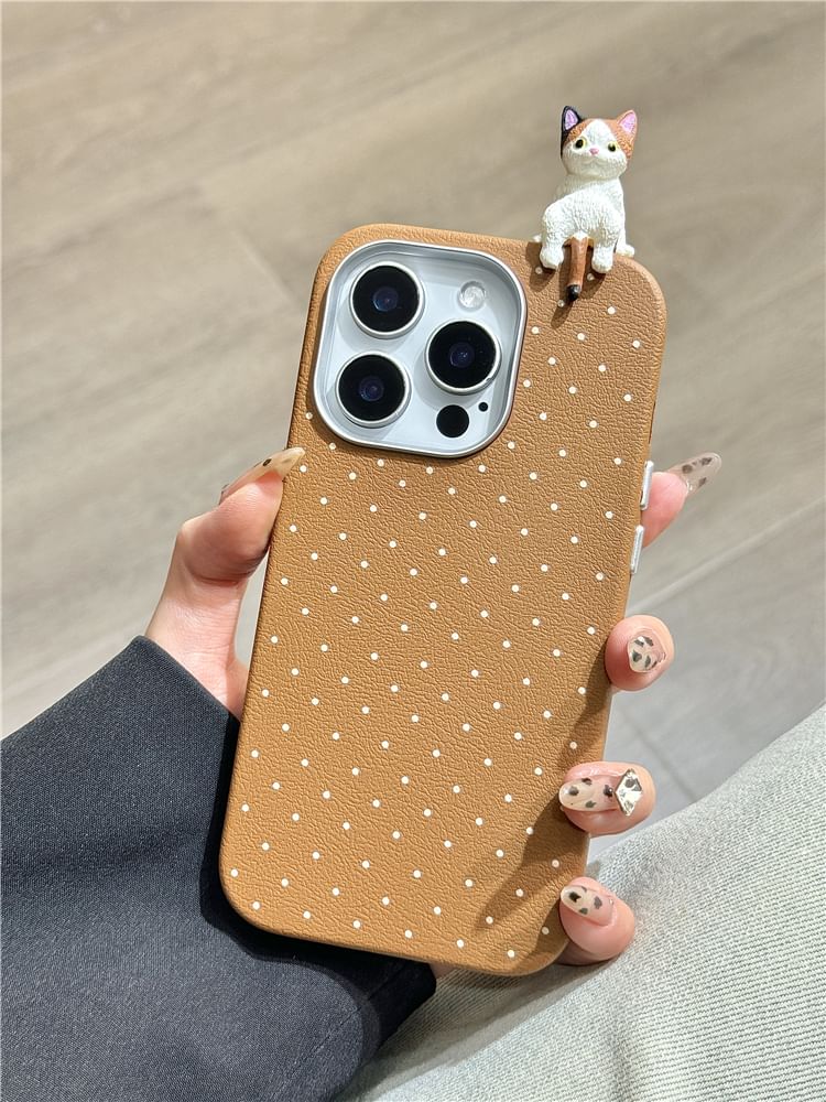 Polka Phone Dot Cat Case