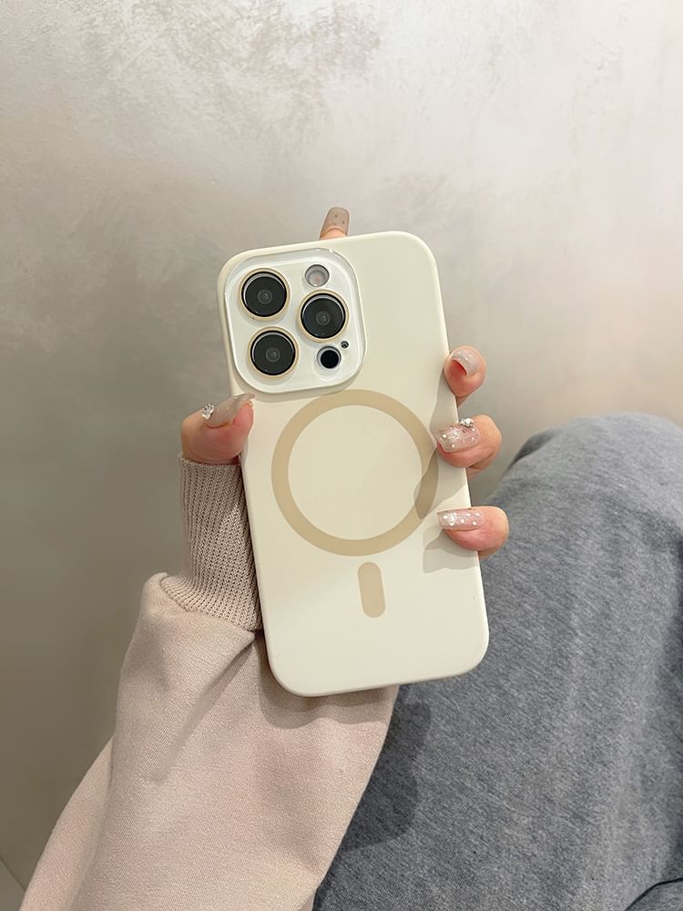 Magnetic Phone with (Compatible Plain Case MagSafe)