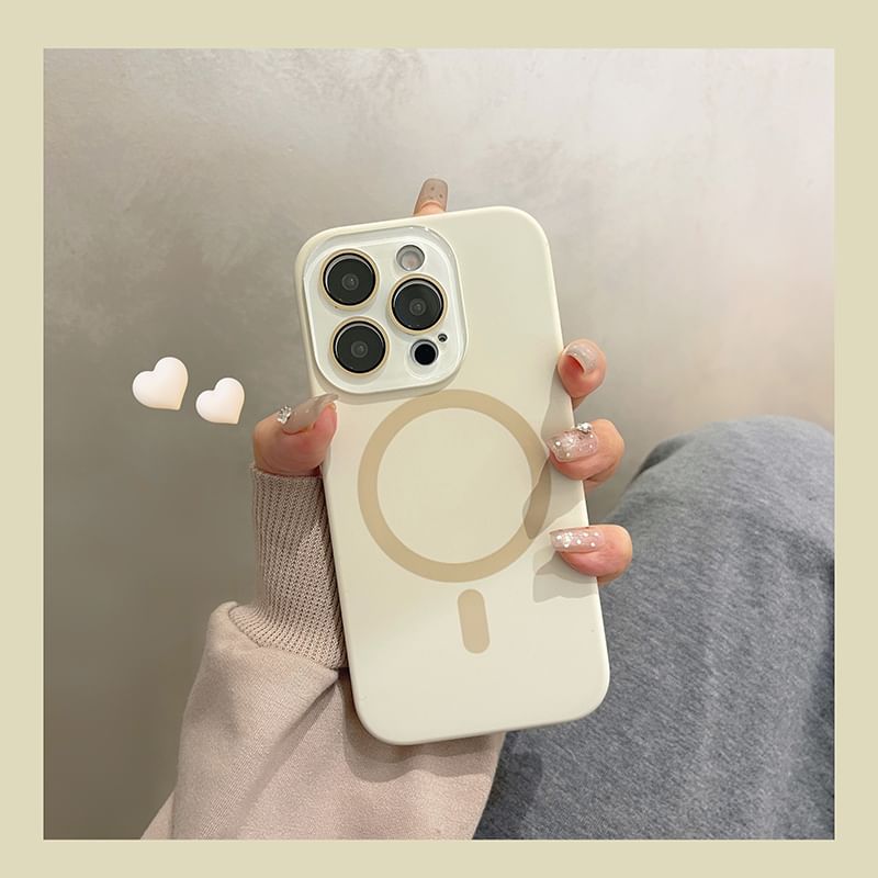 Magnetic Phone with (Compatible Plain Case MagSafe)