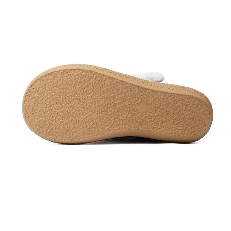 Trim Fluffy Platform Boots Bow Short