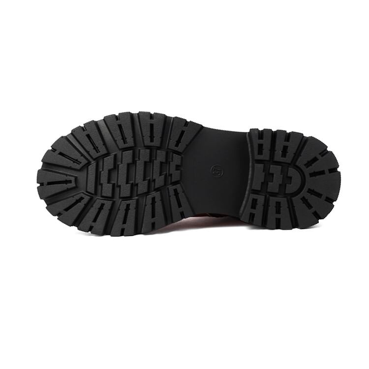 Short Boots Faux Platform Leather