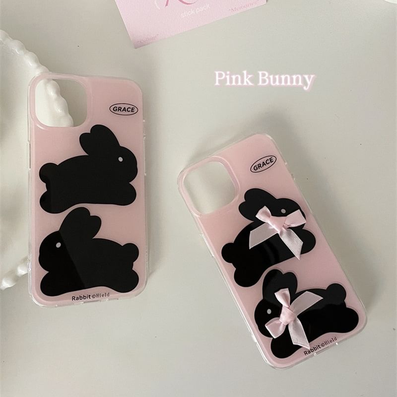 Rabbit Phone Ribbon Case