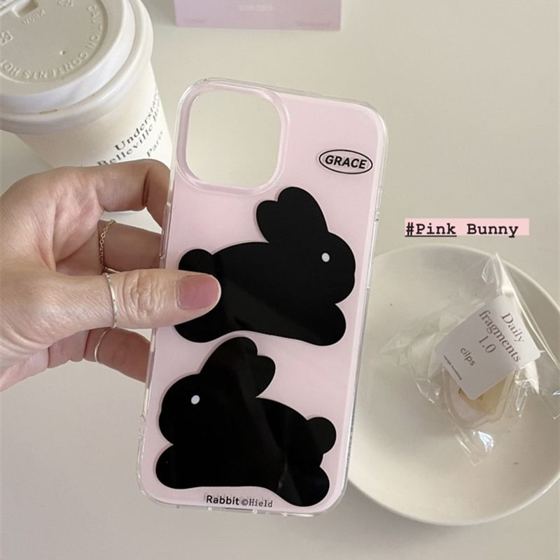 Rabbit Phone Ribbon Case