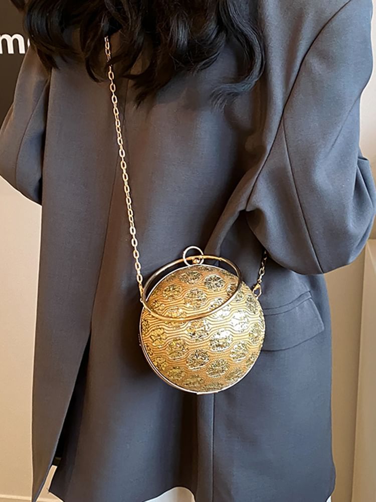 Bag Sphere Evening Sequin