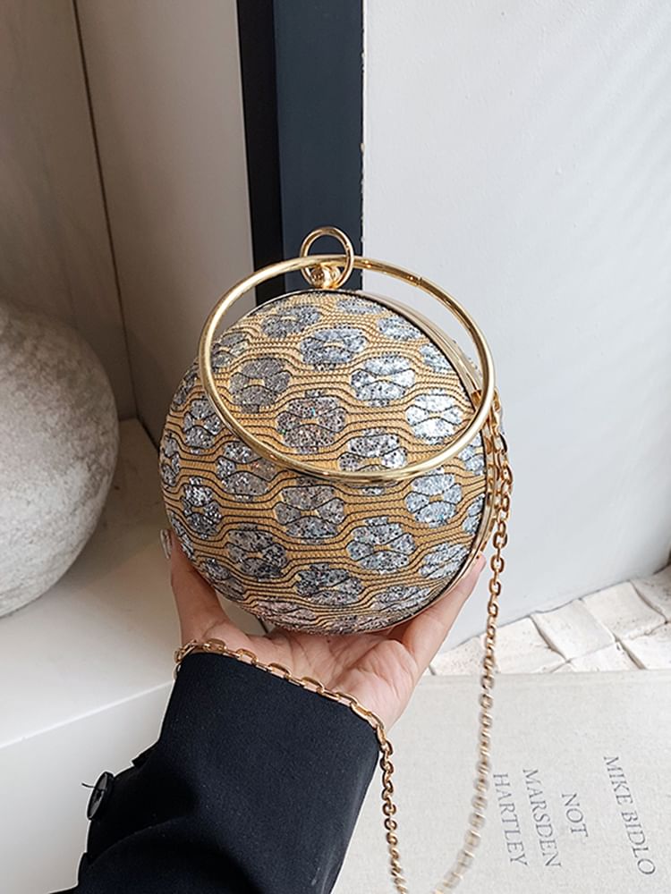 Bag Sphere Evening Sequin
