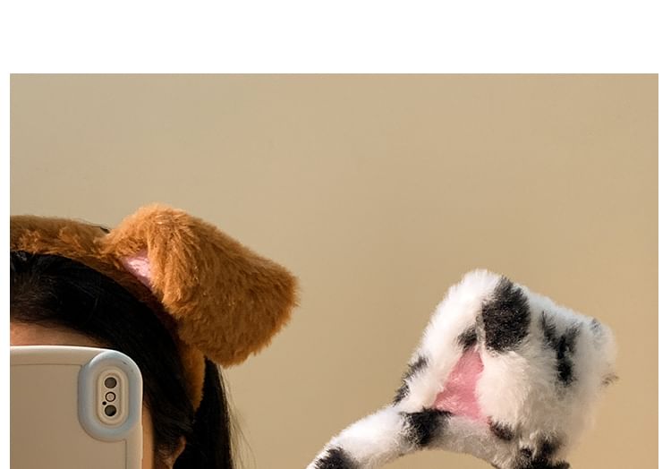 Headband Designs) Ear Chenille Animal (Various Face Wash