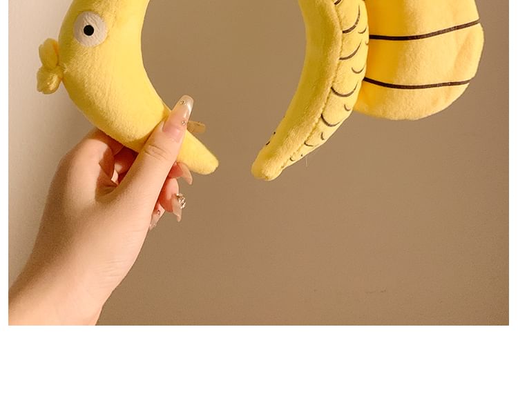 Fish Headband Face Chenille Wash