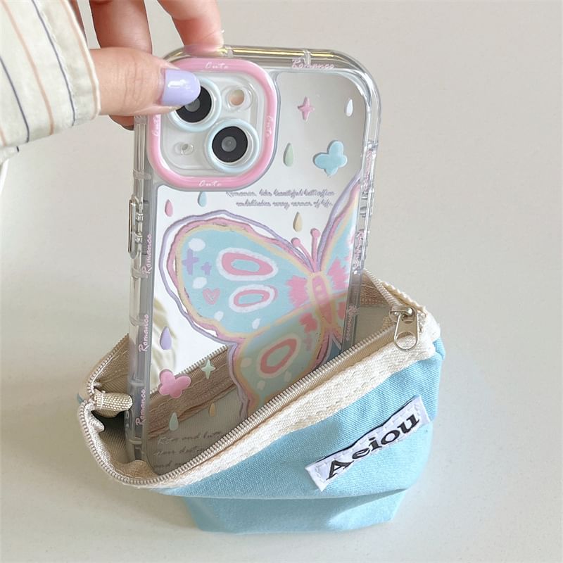 Butterfly Case Phone Mirrored Print