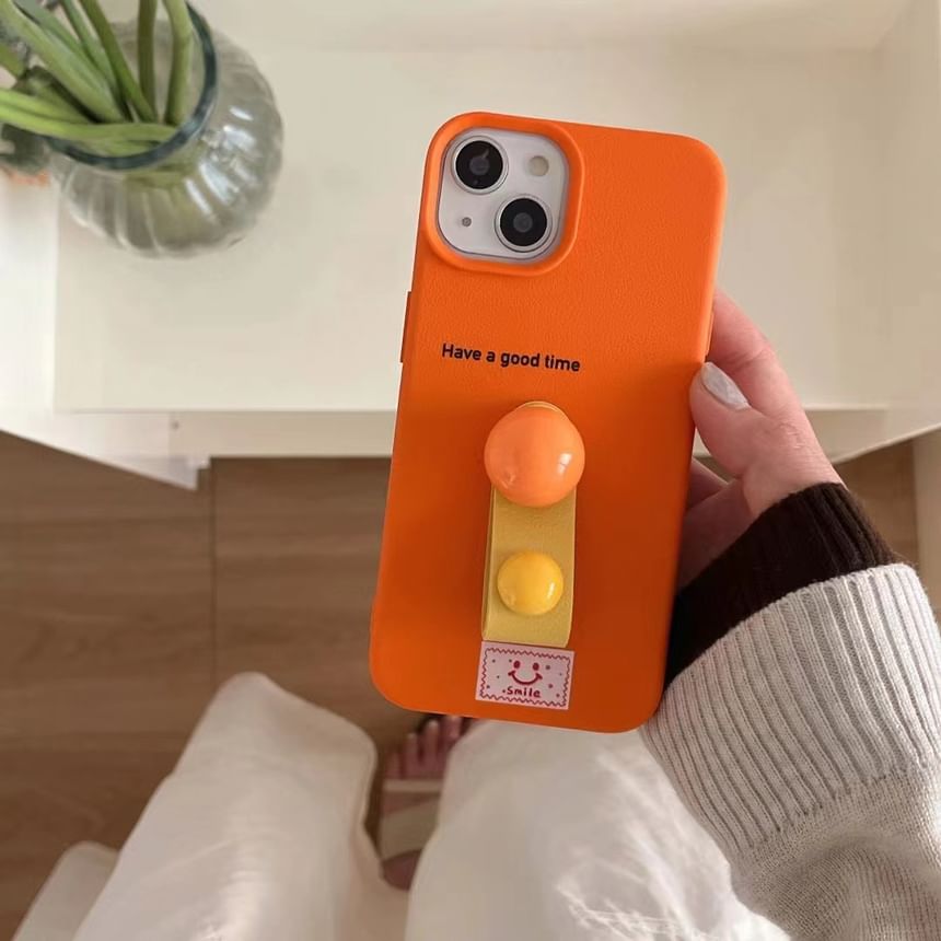 Case Phone Finger Beaded Strap