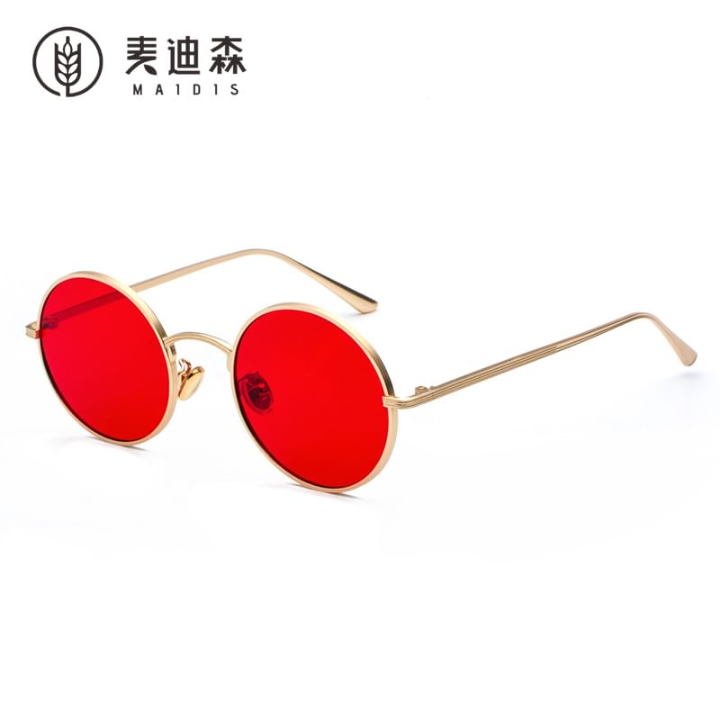 Sunglasses Metal Round