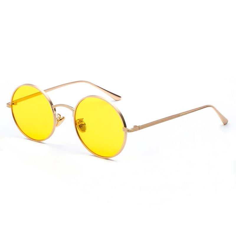 Sunglasses Metal Round