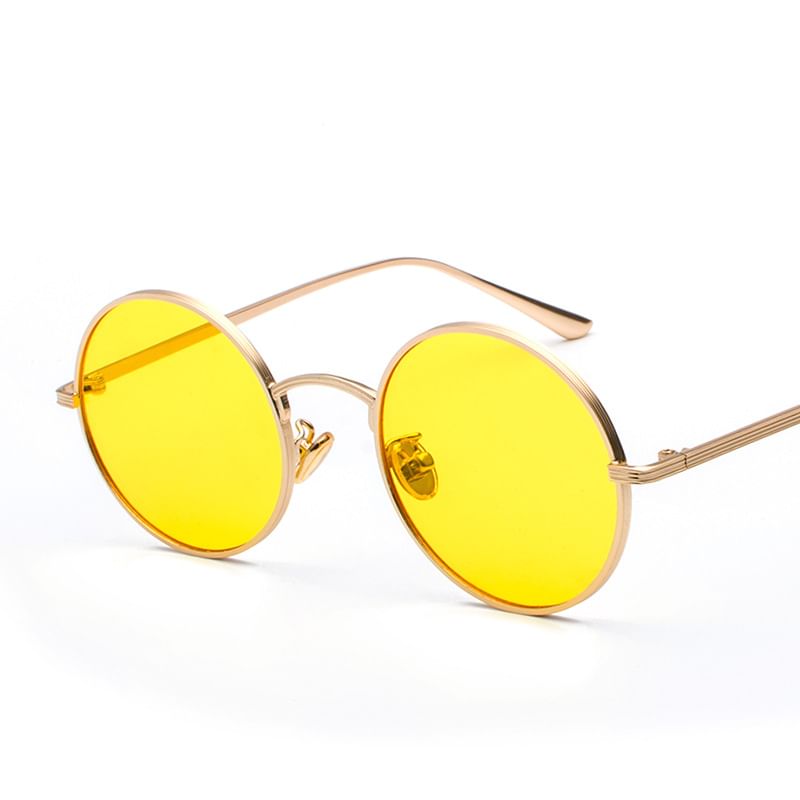 Sunglasses Metal Round