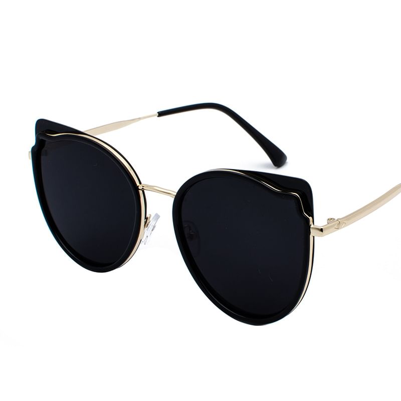Metal Sunglasses Cat Eye Frame