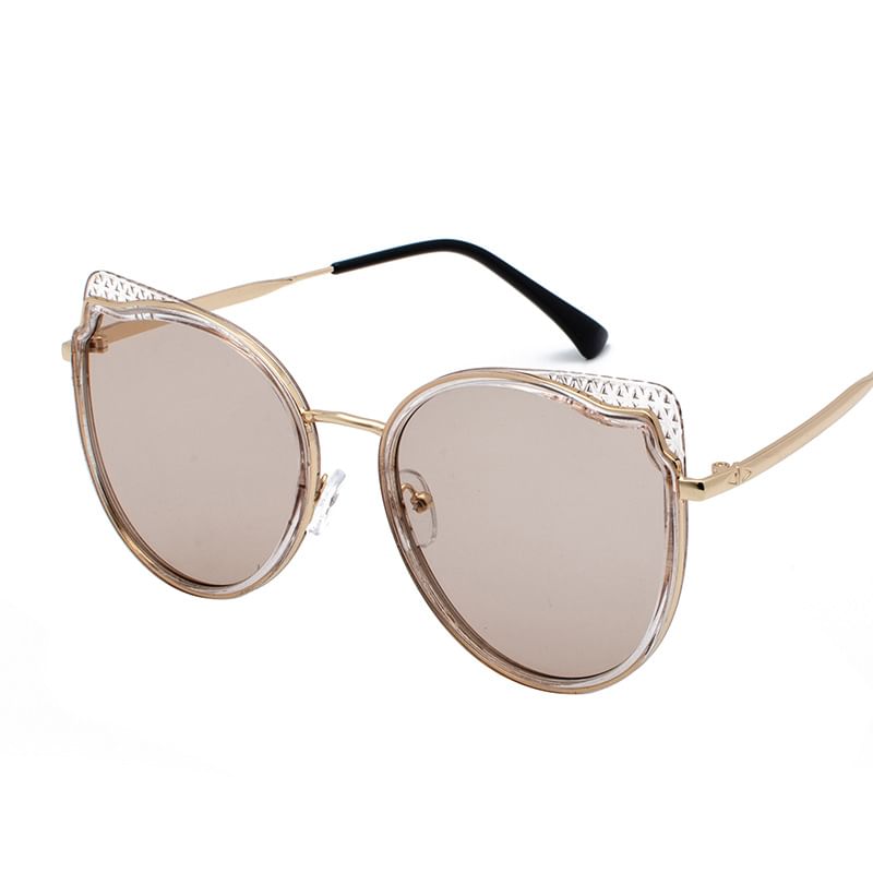 Metal Sunglasses Cat Eye Frame