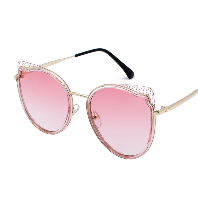 Metal Sunglasses Cat Eye Frame