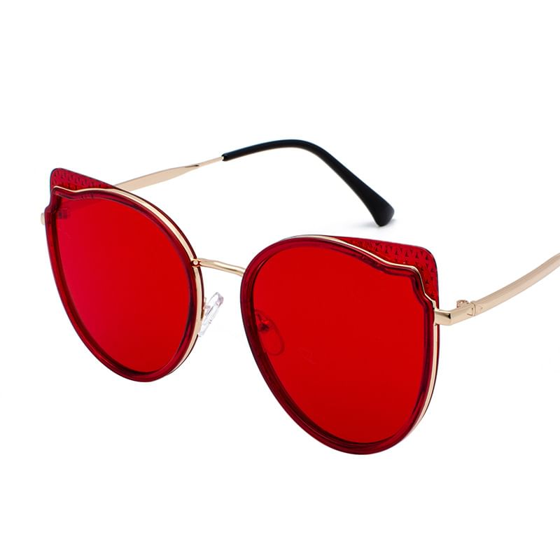 Metal Sunglasses Cat Eye Frame