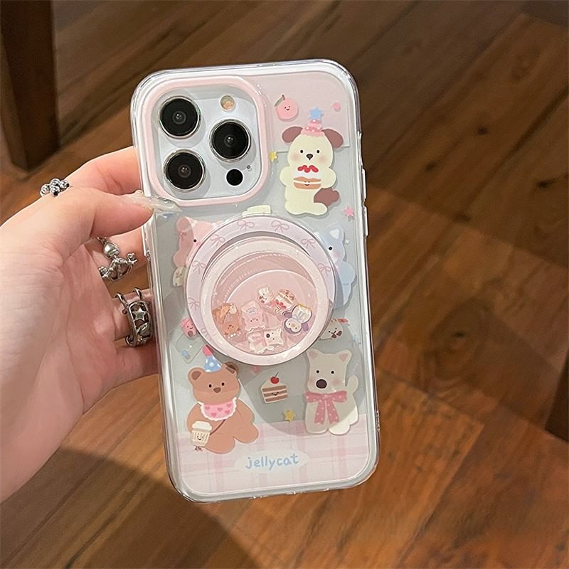 Phone Magnetic Animal with Case MagSafe) (Compatible