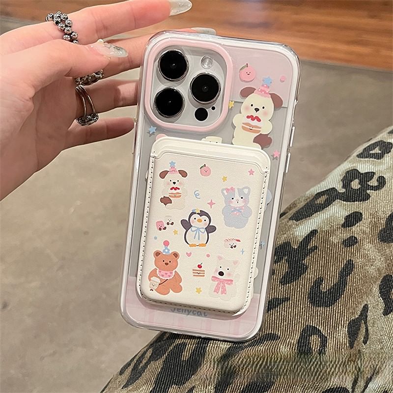 Phone Magnetic Animal with Case MagSafe) (Compatible