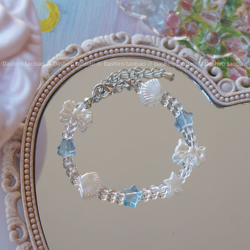 Shell Beaded Bracelet Star