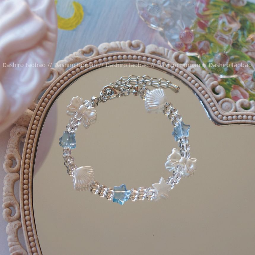 Shell Beaded Bracelet Star