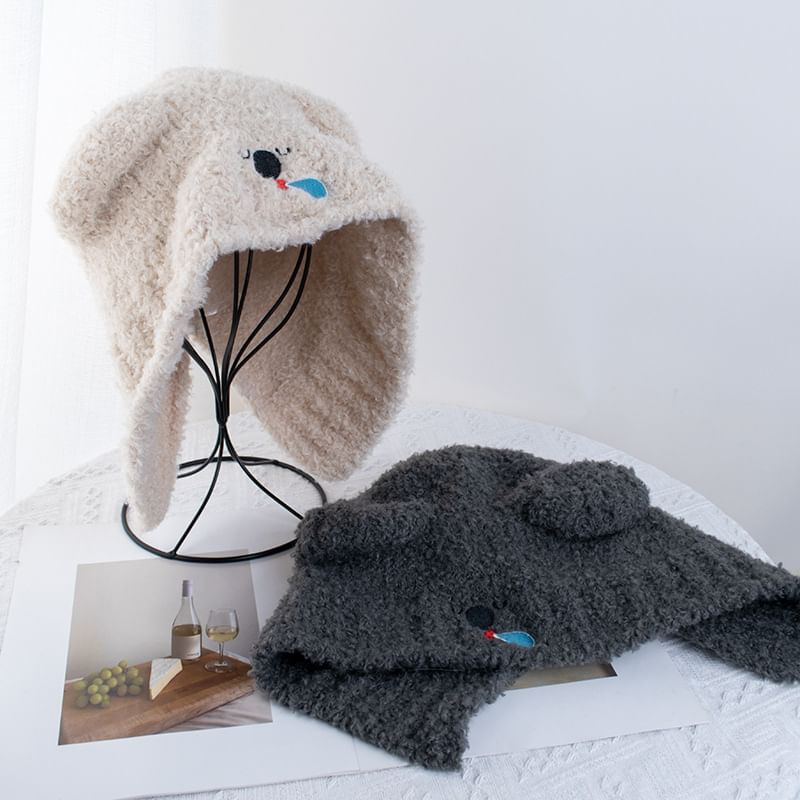 Ear Knit Animal Hat