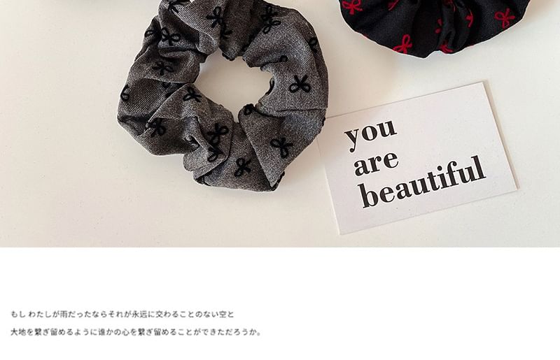 Textile Scrunchie