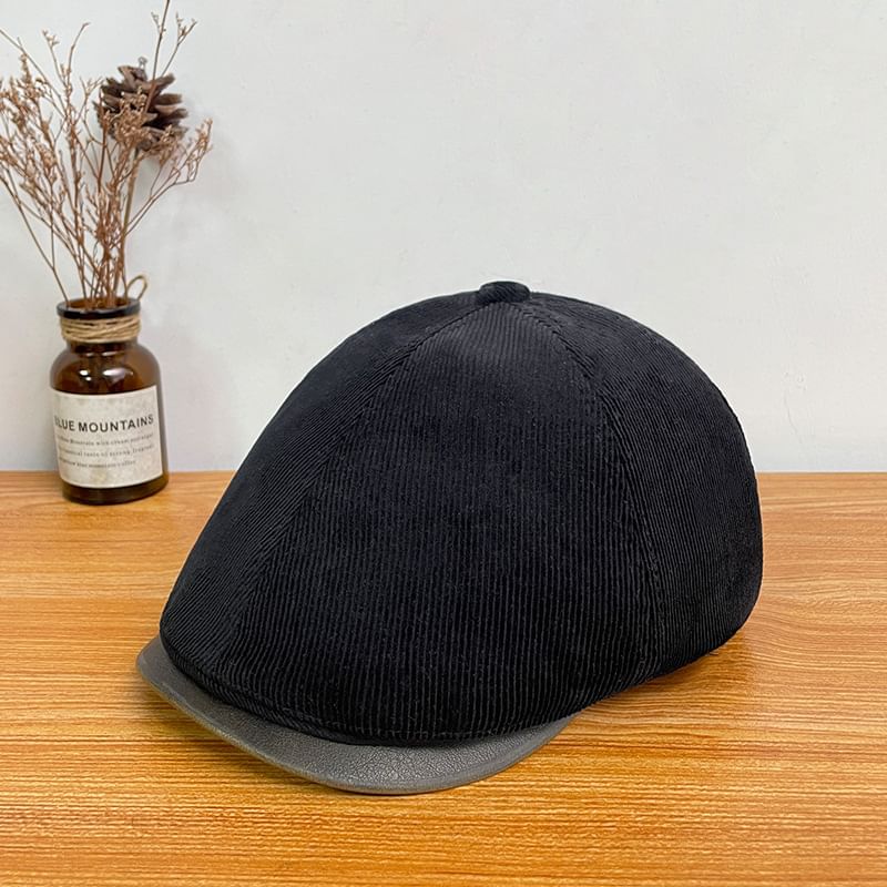 Flat Corduroy Cap