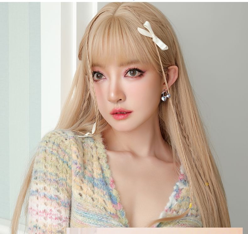 Stud Cherry / Heart Earring Clip-On