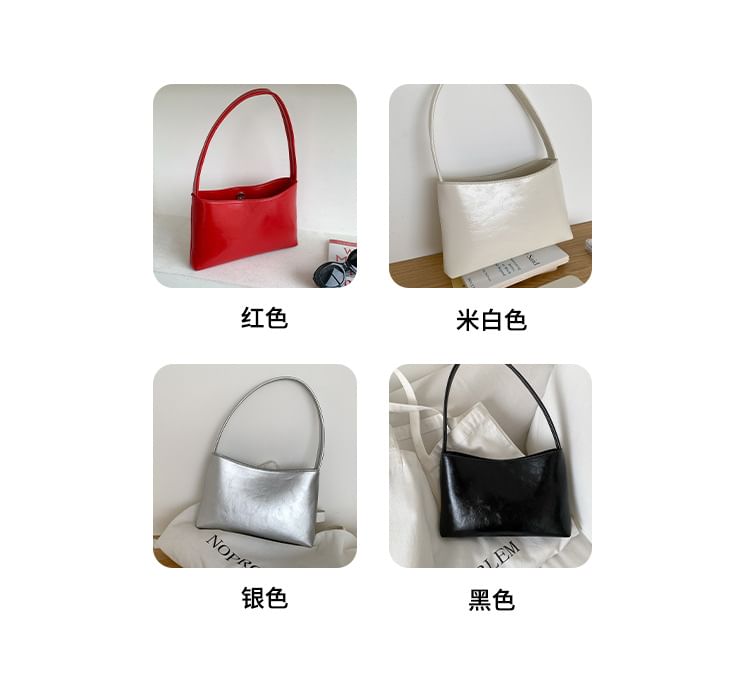 Faux Shoulder Bag Leather