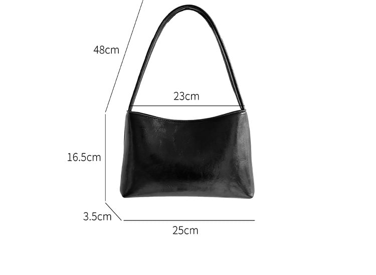 Faux Shoulder Bag Leather