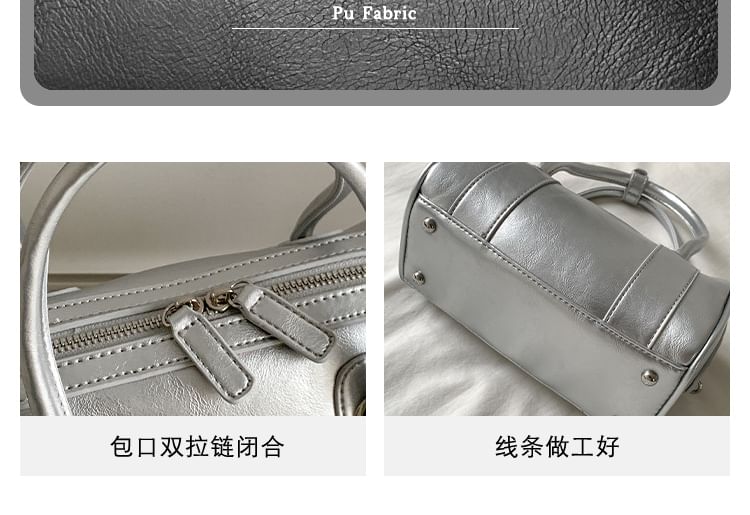 Faux Bag Boston Leather