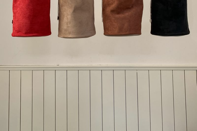 Bag Faux Suede Bucket