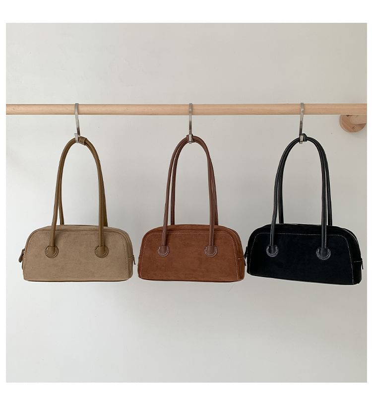 Shoulder Bag Faux Suede