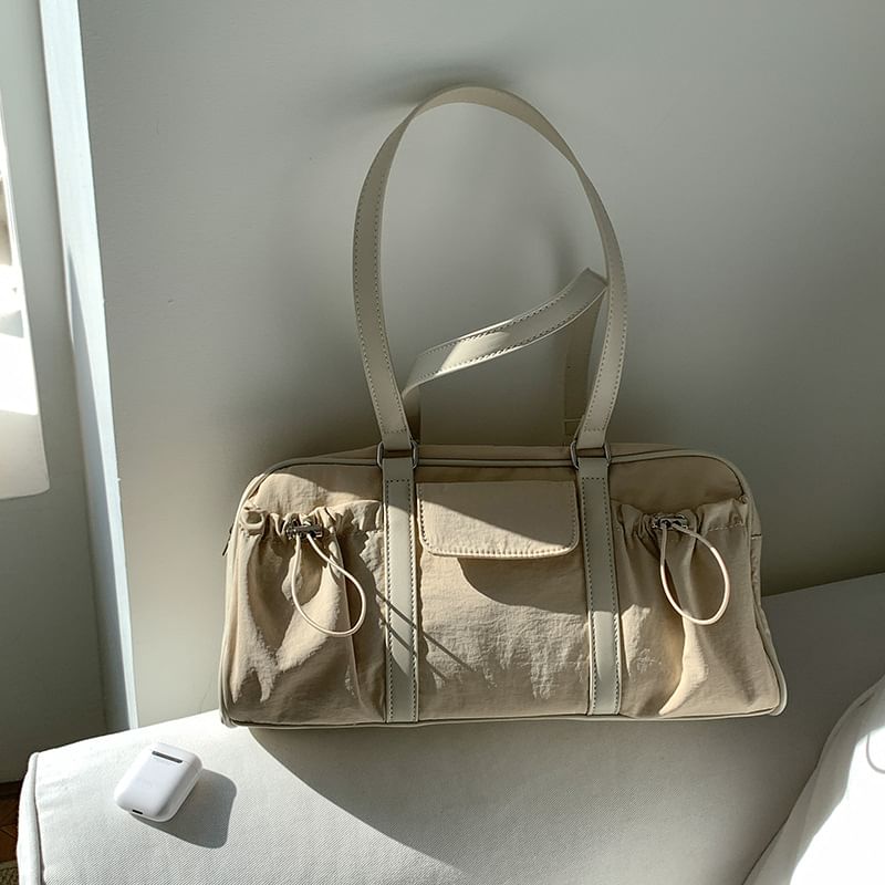 Bag Tote Multi-Pocket Drawstring