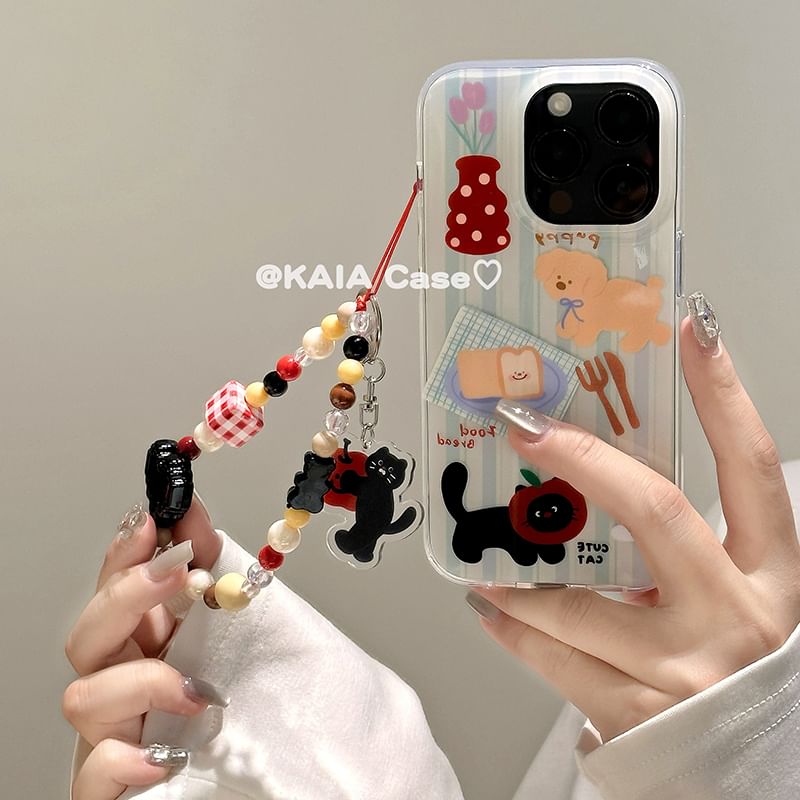 Animal Strap / Case Phone Set