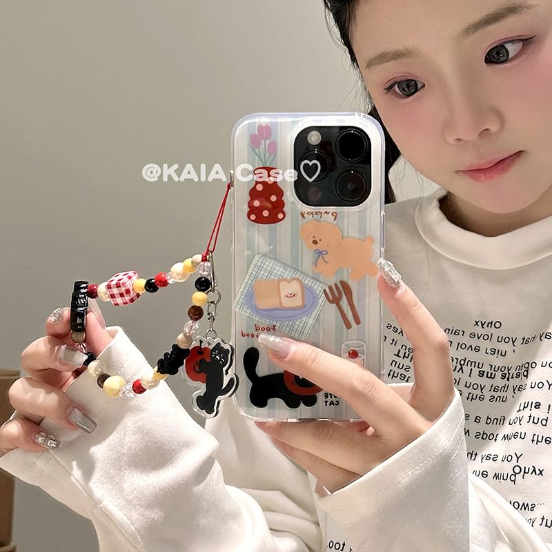 Animal Strap / Case Phone Set