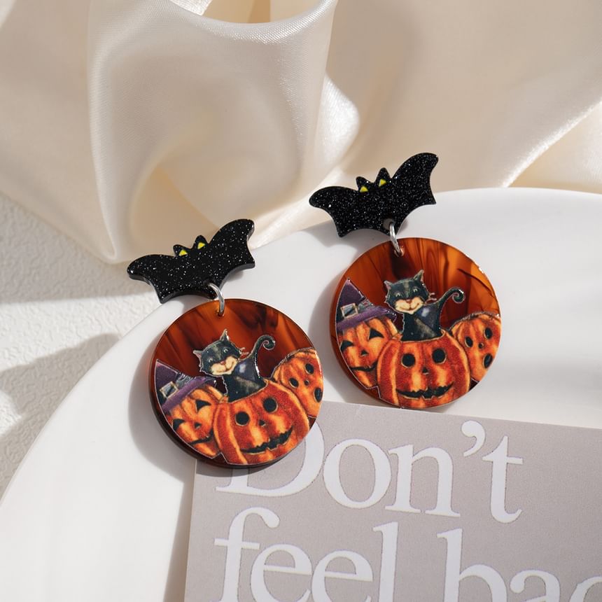 Halloween Acrylic Drop Earring