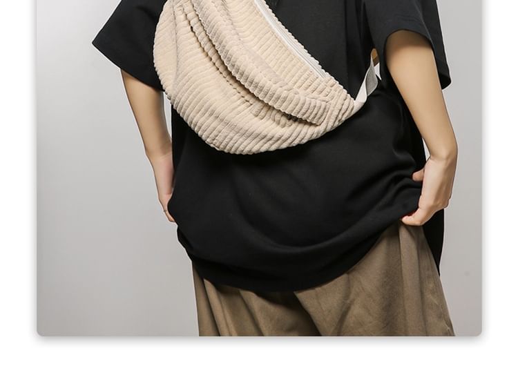 Bag Corduroy Belt Plain