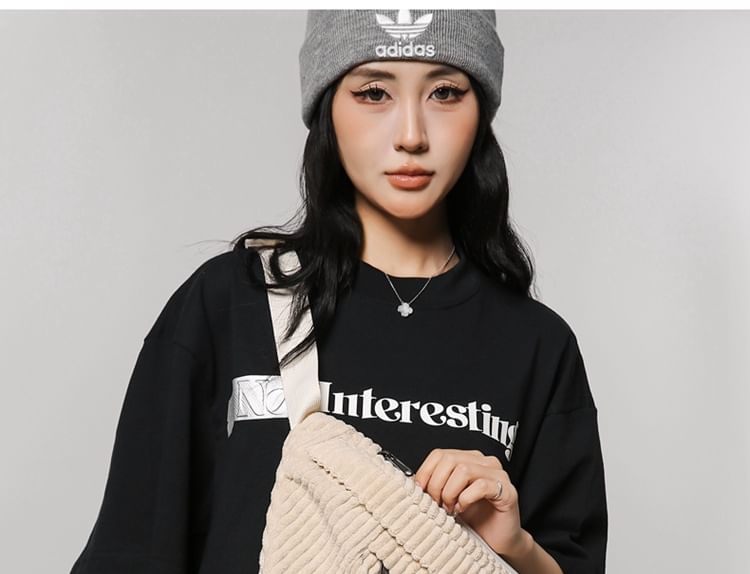 Bag Corduroy Belt Plain