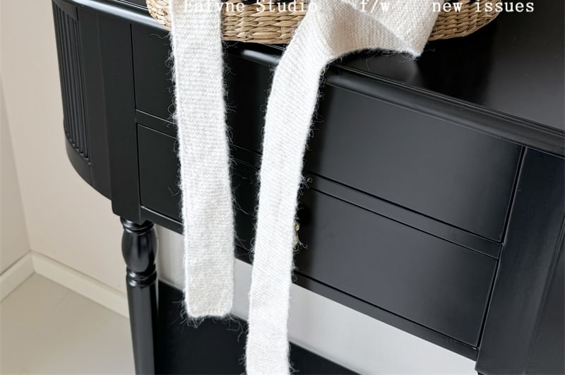 Ear Knit Cat Bonnet Hat