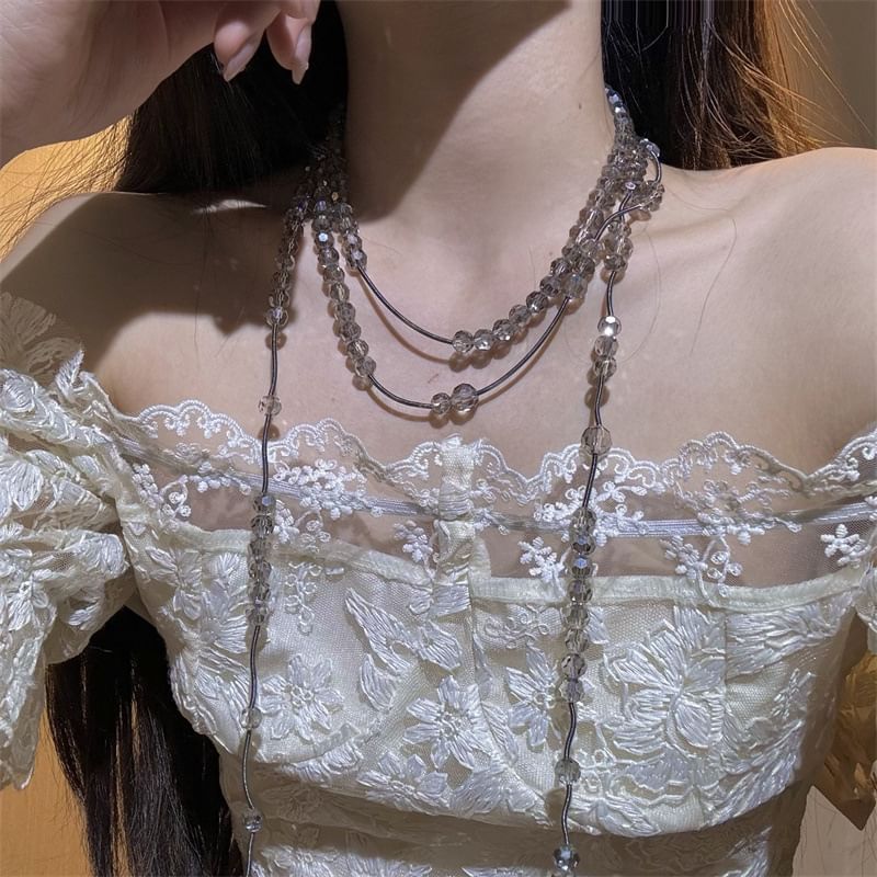 Beaded Layered Necklace