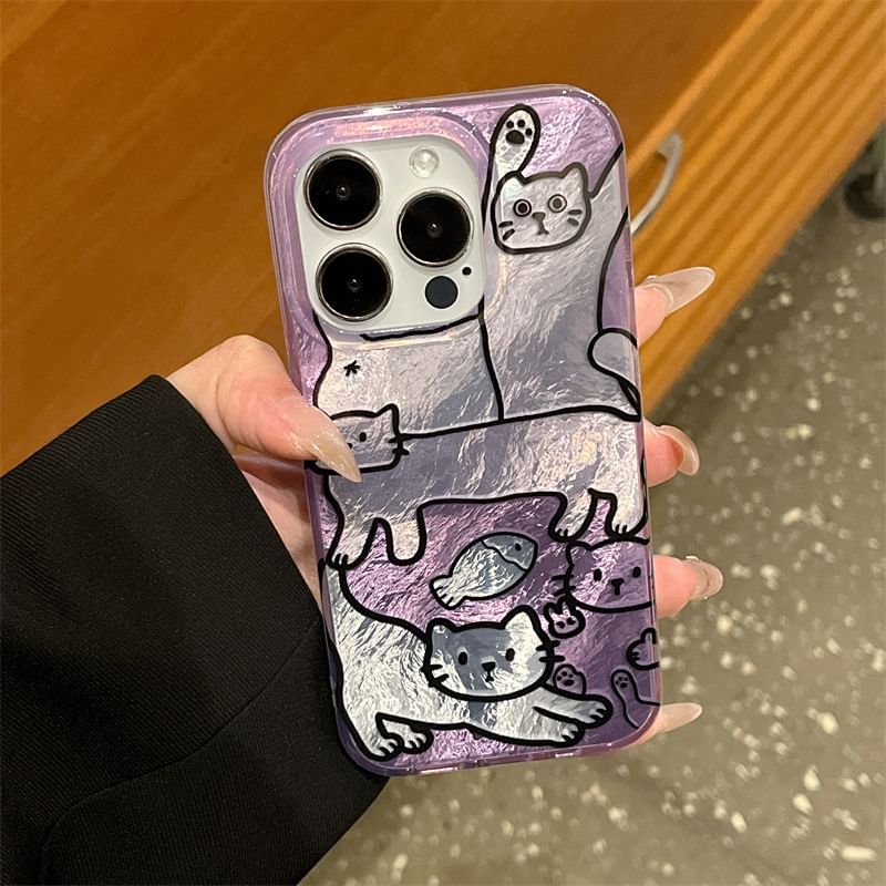 Phone / Set Case Stand Cat
