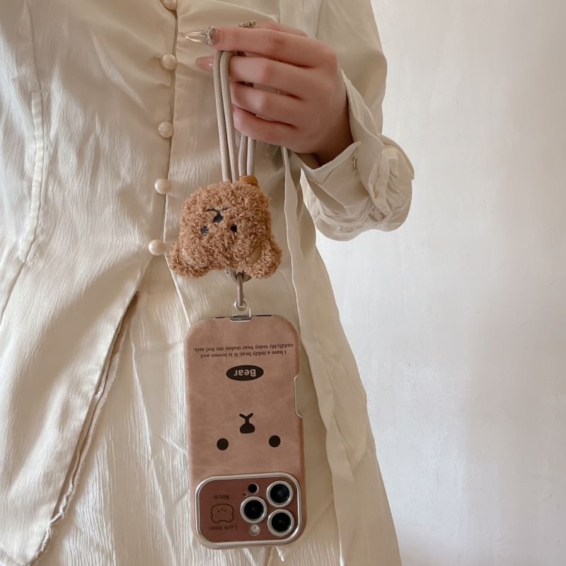 Case Phone Set Bear Strap /