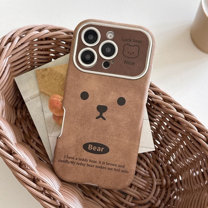 Case Phone Set Bear Strap /