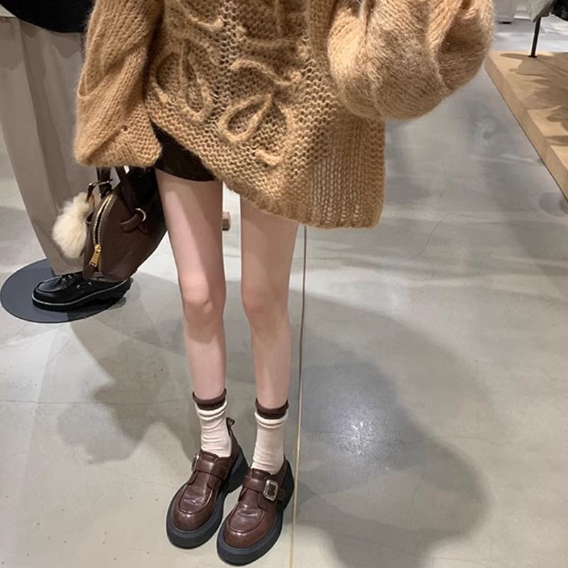 Buckled Shoes Platform