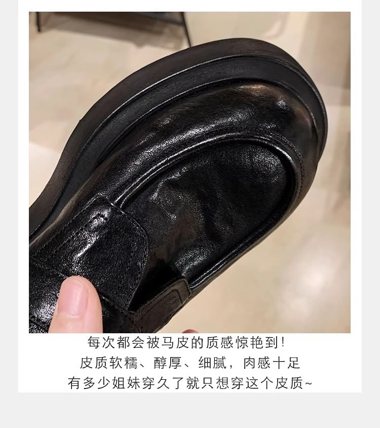 Buckled Shoes Platform