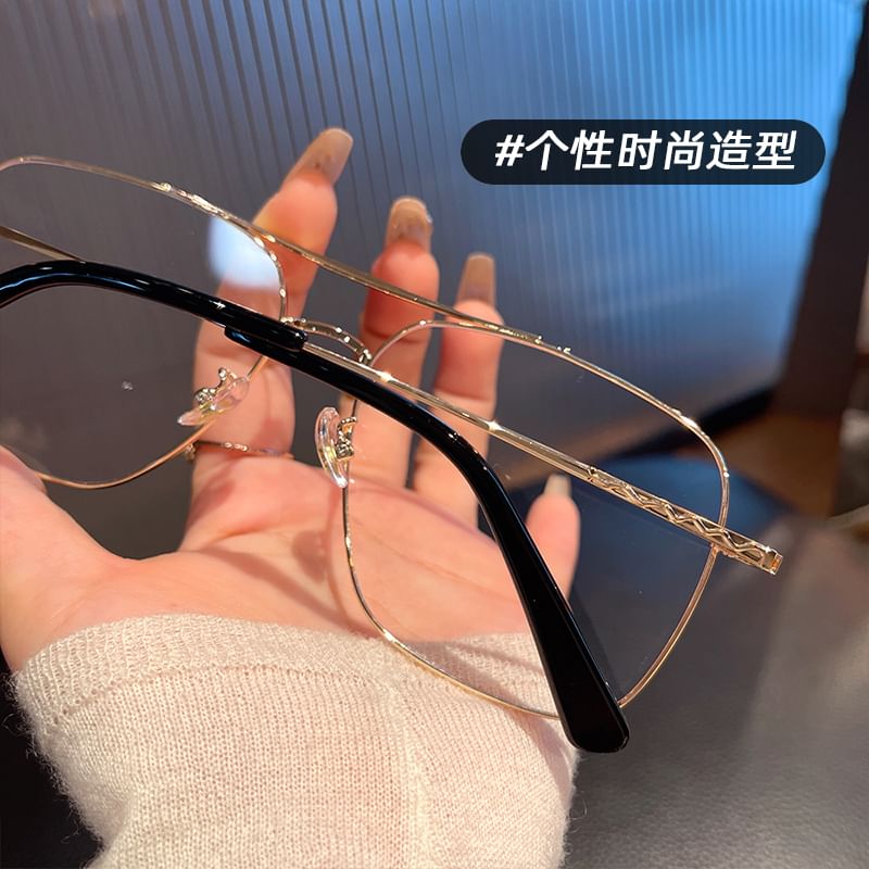 Blocking Square Glasses Blue Light