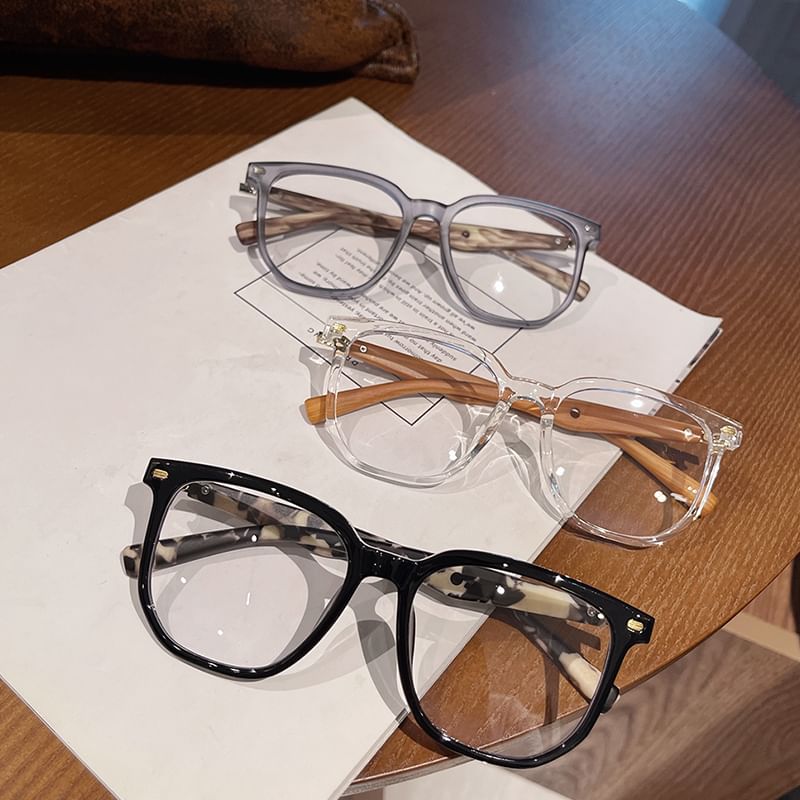 Blue Glasses Light Blocking Square